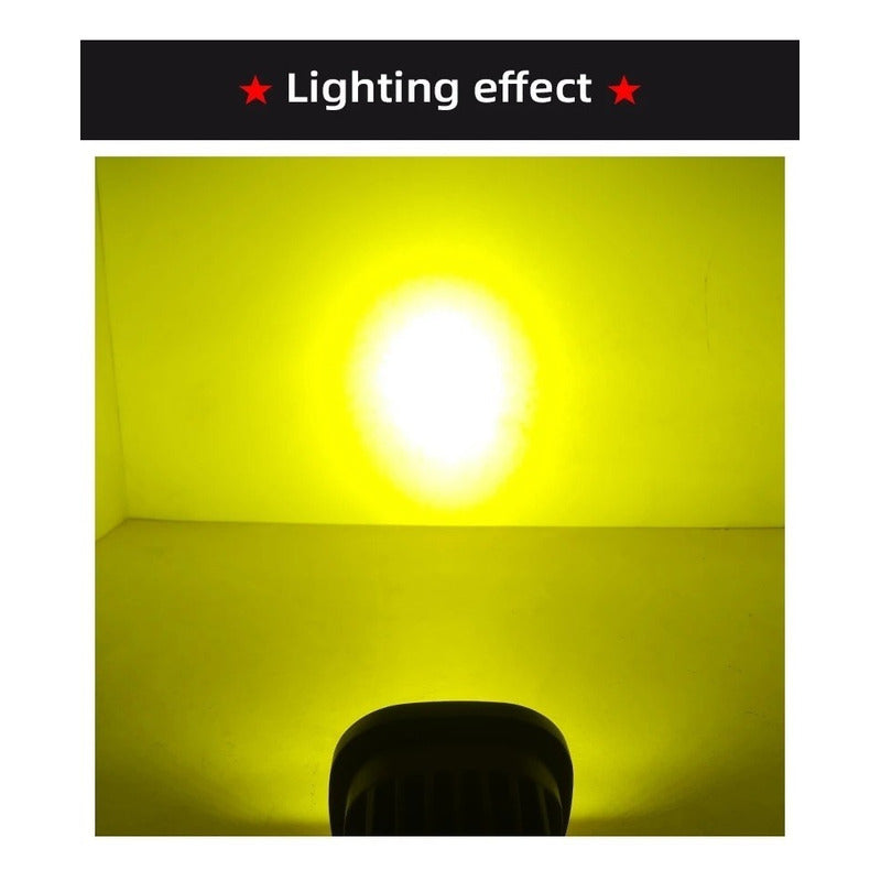 Neblinero Led Destellante 12v-24v Foco Auxiliar Estrobo /ryc