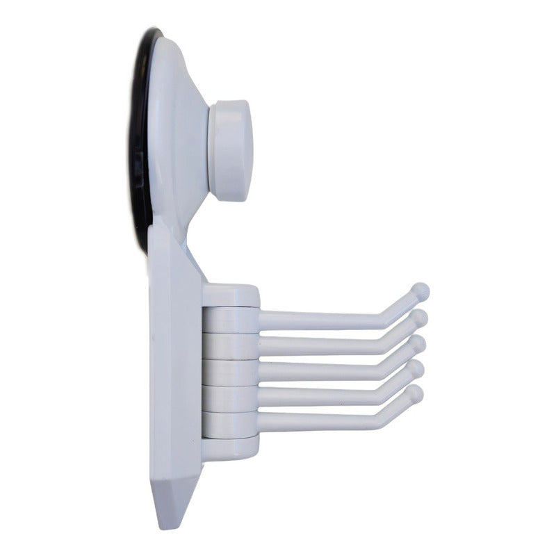 Gancho Para Baño Kmt 5200774 Blanco Y Acabado Mate X Unidad