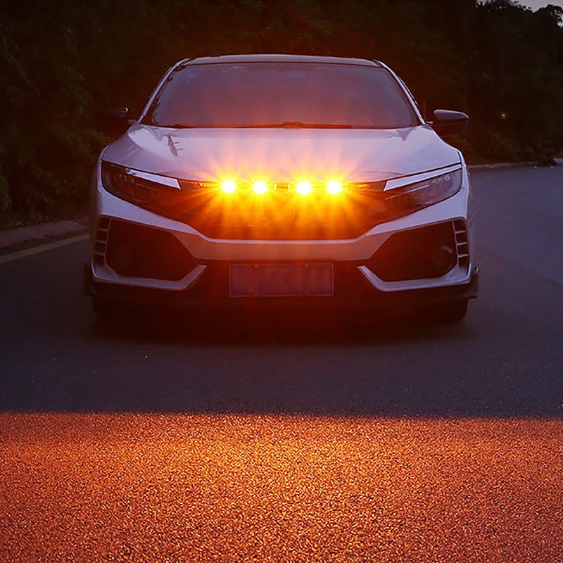 X4 Luz Led Estilo Raptor Ahumada Parachoque Parrilla Rejilla