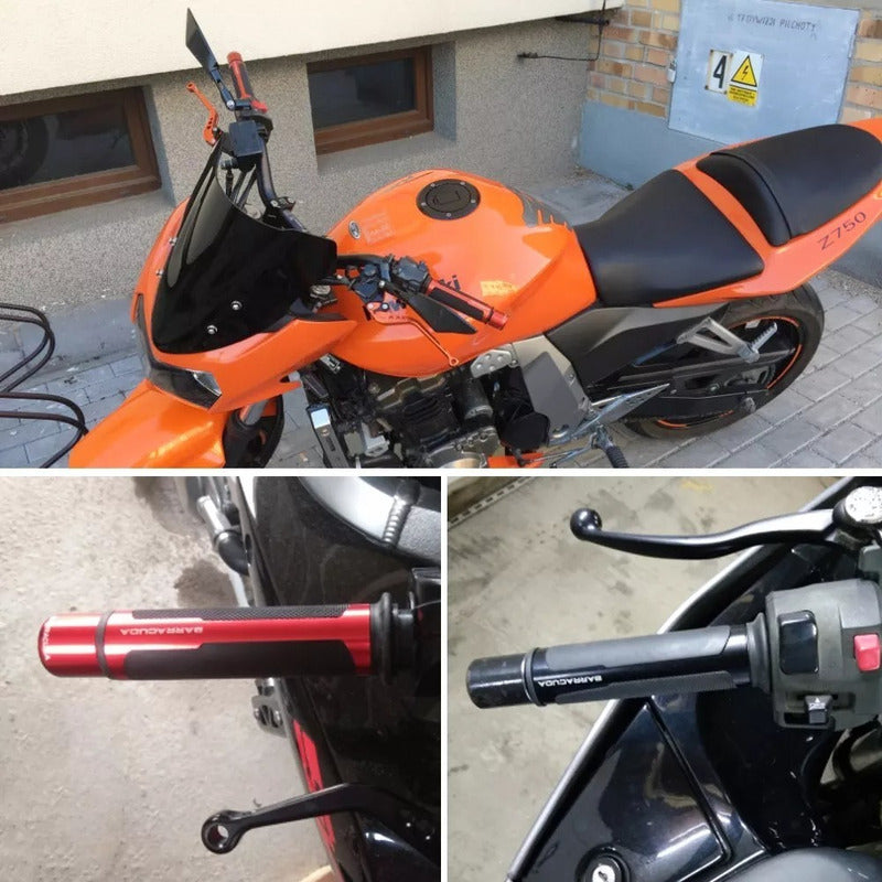 Puños Universal Motocicleta Grips Con Topes De Caída Moto R&