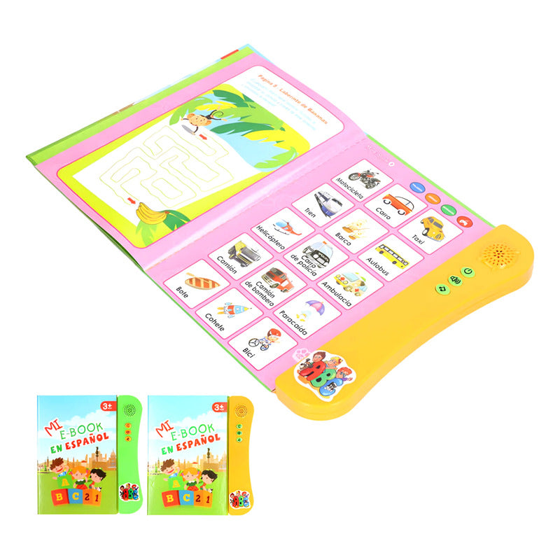 Libro Interactivo Con Sonido En Español Niño/niña Aprendizaj