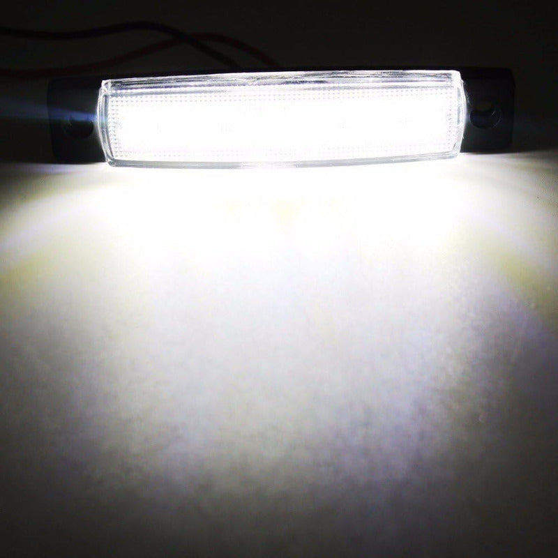 X30 Luz Led De Trocha Lateral Posición Bivoltaje 12-24v 6led