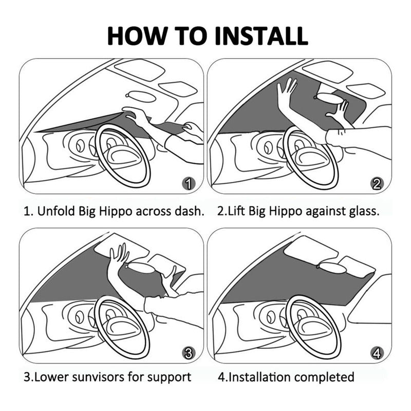 Tapa Sol Rosa Xl Protector Solar Para Parabrisas 145x70cm