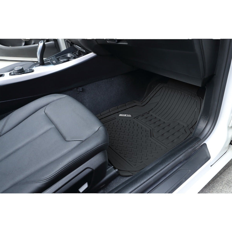 Alfombra Sparco Cubre Piso De Auto Goma 4pcs Universal /r&c