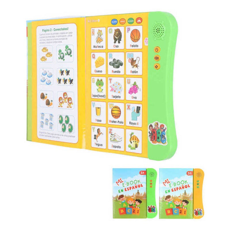 Libro Interactivo Con Sonido En Español Niño/niña Aprendizaj