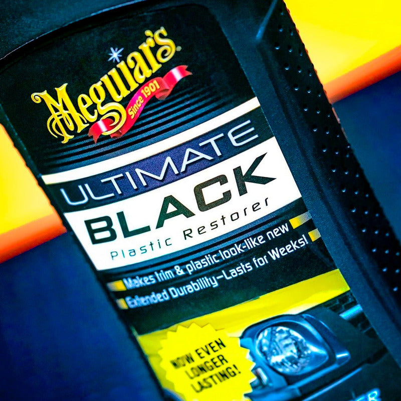 Restaurador Plástico Gomas Exterior Meguiar's Ultimate Black