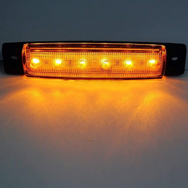 X30 Luz Led De Trocha Lateral Posición Bivoltaje 12-24v 6led