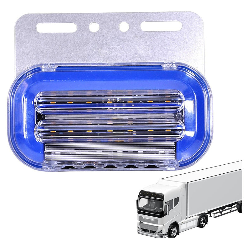 X10 Luz Led De Trocha Bicolor Luz Lateral Secuencial 24v Big