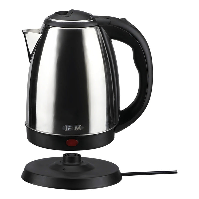 Hervidor Eléctrico Cromado De Acero Inoxidable 2l 1500w /ryc