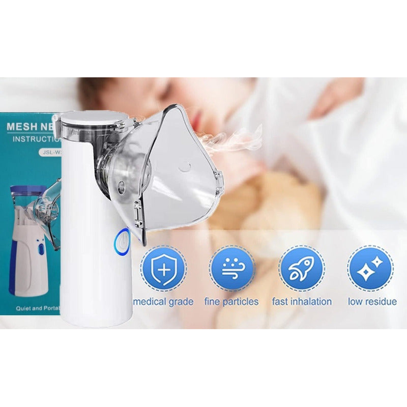 Nebulizador Portátil Niños Adultos Inhalador Eléctrico /r&c