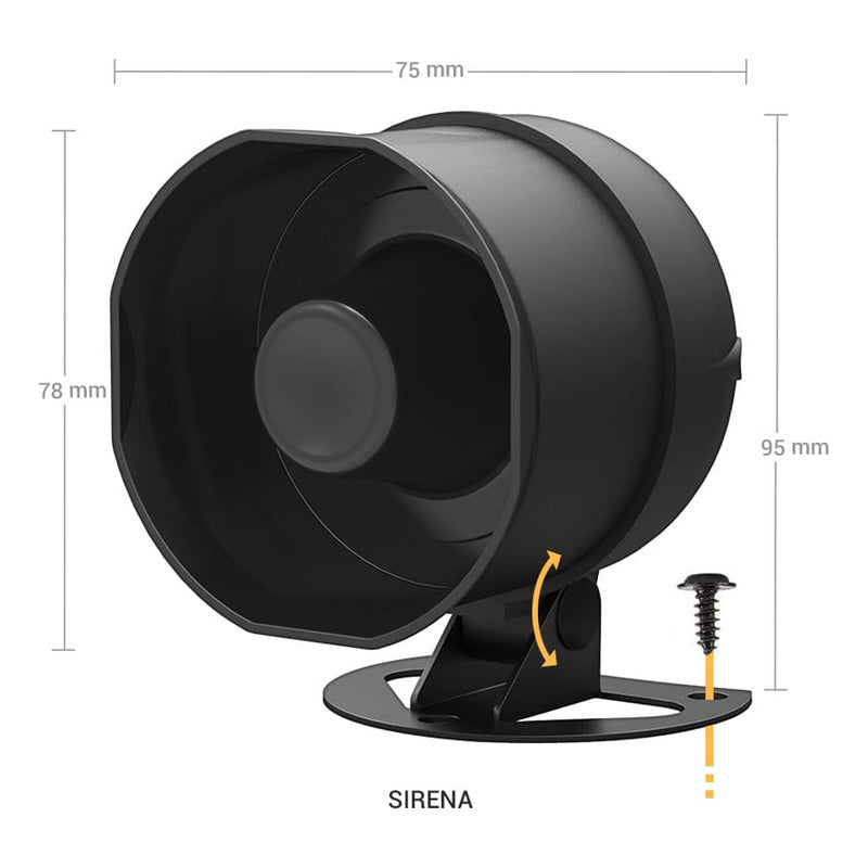 Kit Alarma Némesis Goldpro Pp5 Código Variable Anti Robo Ryc