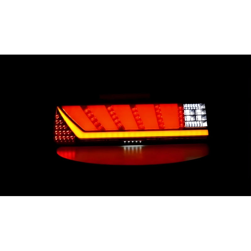 X2 Foco Led Trasero Multifunción 24v Freno Secuencial Camión
