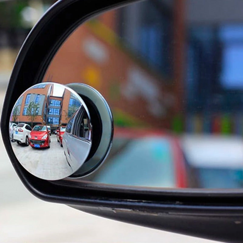 X2 Espejos Laterales Retrovisor Punto Ciego 360 Ajustable 2