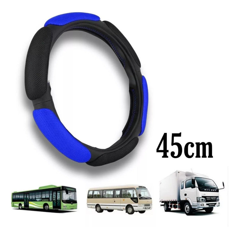 Funda Cubre Volante 45cm Para Camión 3d Acolchado/ Ryc