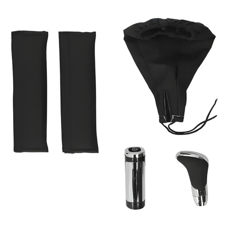 Kit Pomo Cubre: Volante Cinturón Palanca Y Freno Mano Tuning