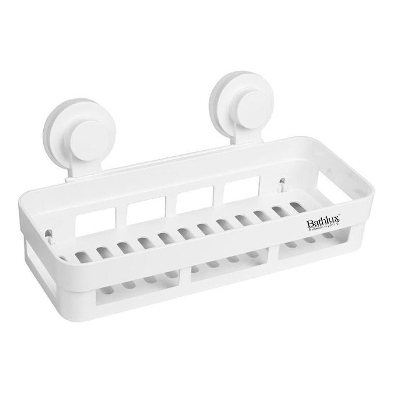 Estante Rectangular Bathlux Con Ventosa