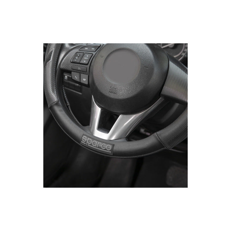 Cubre Volante Sparco 100bk Funda Universal Antideslizante