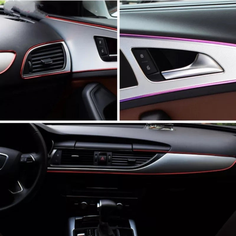 Hilo Decorativo Tuning 5 Metros Interior Tablero Auto / R&c