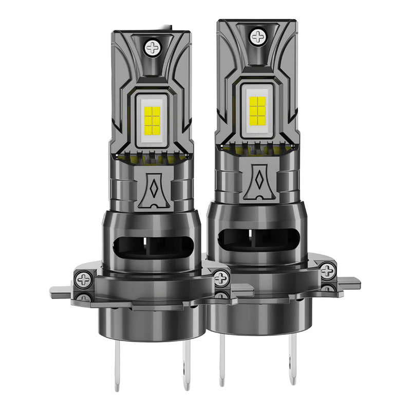 X2 Ampolleta Turbo Led 12v 6000lm Auto H7 Sin Cables