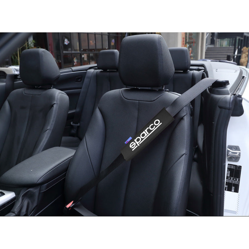 Cubre Cinturon Auto Sparco Original Universal Poliester / R&