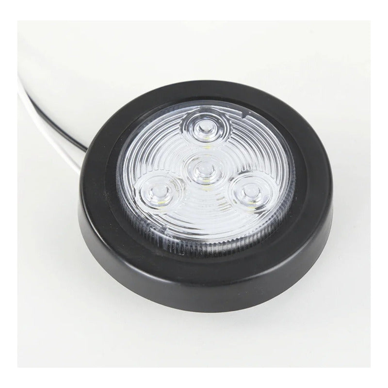 X2 Luz Led Trasera 24v Luz Trocha Camión Blanco Ámbar Rojo