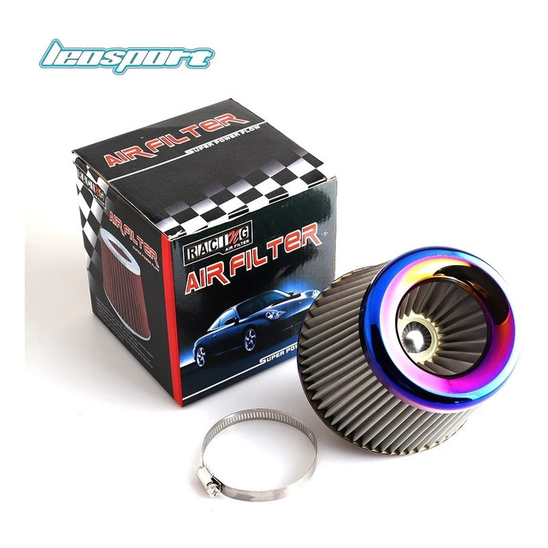 Filtro Cónico De Aire Auto Alto Flujo Tuning Tornasol /r&c