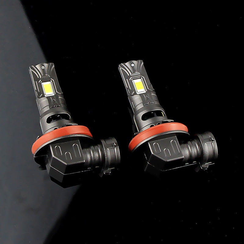 X2 Ampolleta Turbo Led 12v 800w Auto Conector H11 Sin Cables
