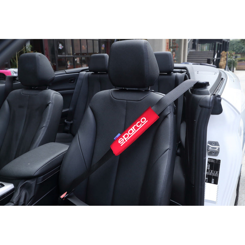 Cubre Cinturon Auto Sparco Original Universal Poliester / R&