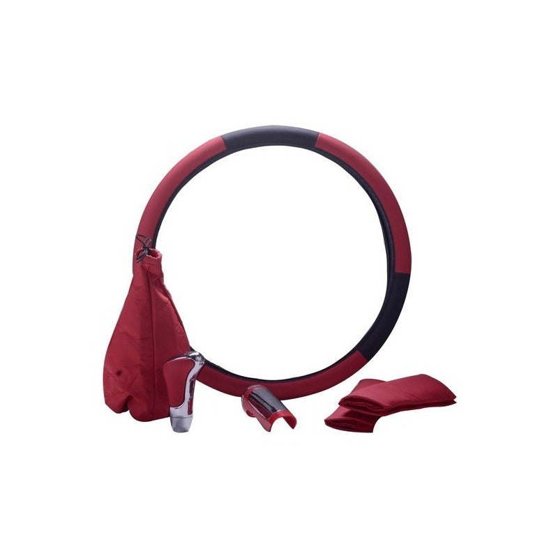 Kit Pomo Cubre: Volante Cinturón Palanca Y Freno Mano Tuning