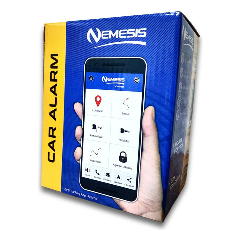 Alarma Némesis Gold Connect Mc3 Alarma Antirobo Auto /ryc