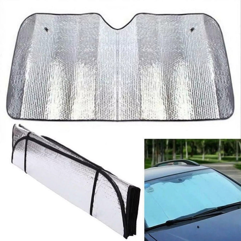 Tapa Sol Protector Solar De Parabrisa 140 X 70cm Sombrilla