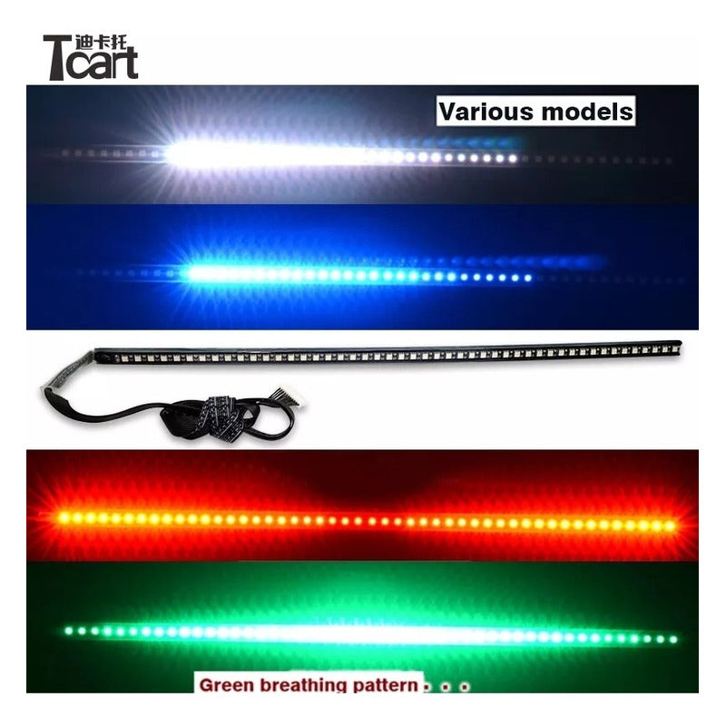 Tira Led Rgb Barra Led 5050 Con Control 56cm Auto Tunning