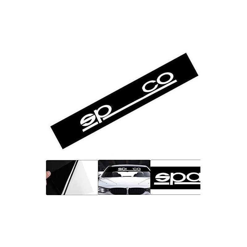 Vinilo Franja Sticker Parabrisas Spar Auto Universal /r&c