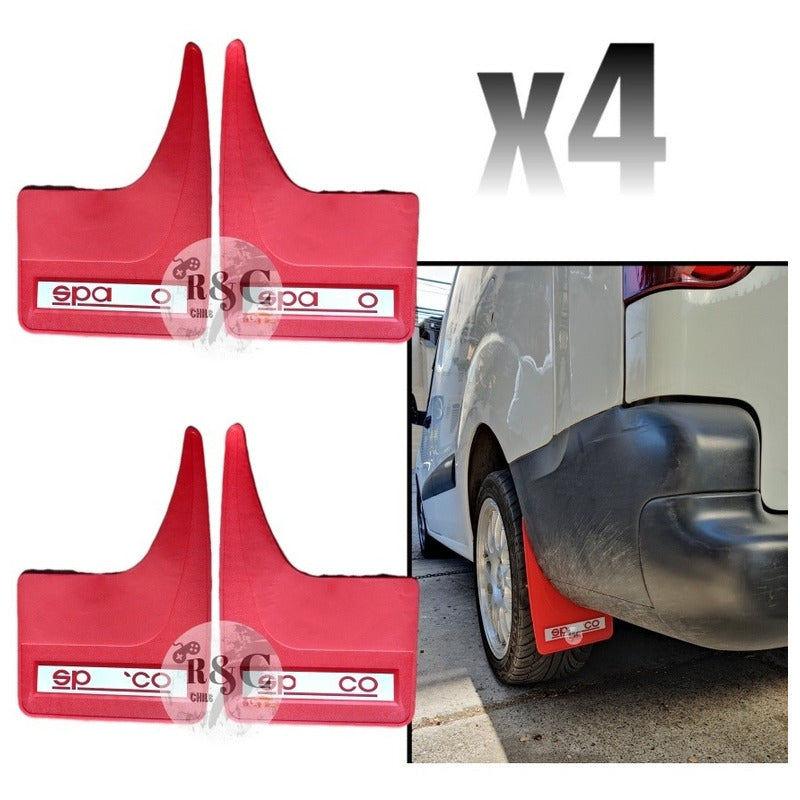Guardabarros Sp Guarda Fango Auto Universal Tuning X4 /r&c