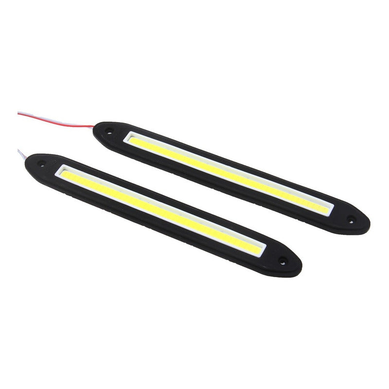 X2 Tira Led Cob Alto Brillo Neblineros Adhesivo Diseño 11853