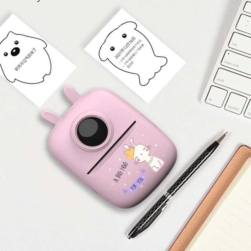 Mini Impresora Térmica Inalámbrica Portátil Bluetooth Gato