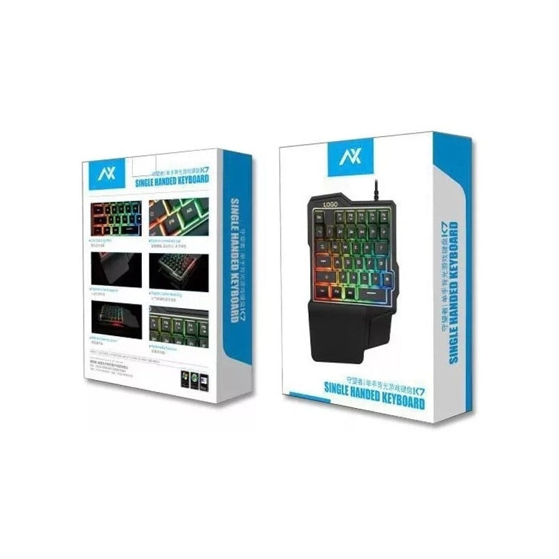 Teclado Gamer Pc Inker K7 35 Teclas Rgb / R&c