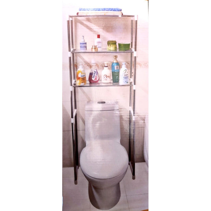 Rack Organizador De Baño Estante Baño Mueble Lavandería/ Ryc