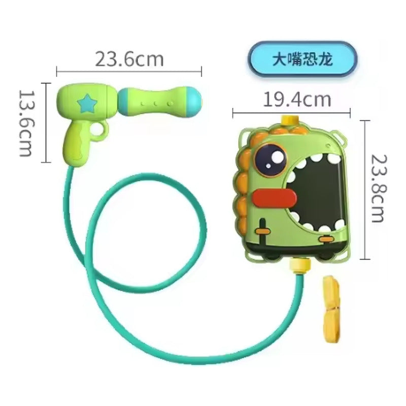 Juguete Mochila Lanza Agua Diseños Para Niñ@s Piscina /ryc