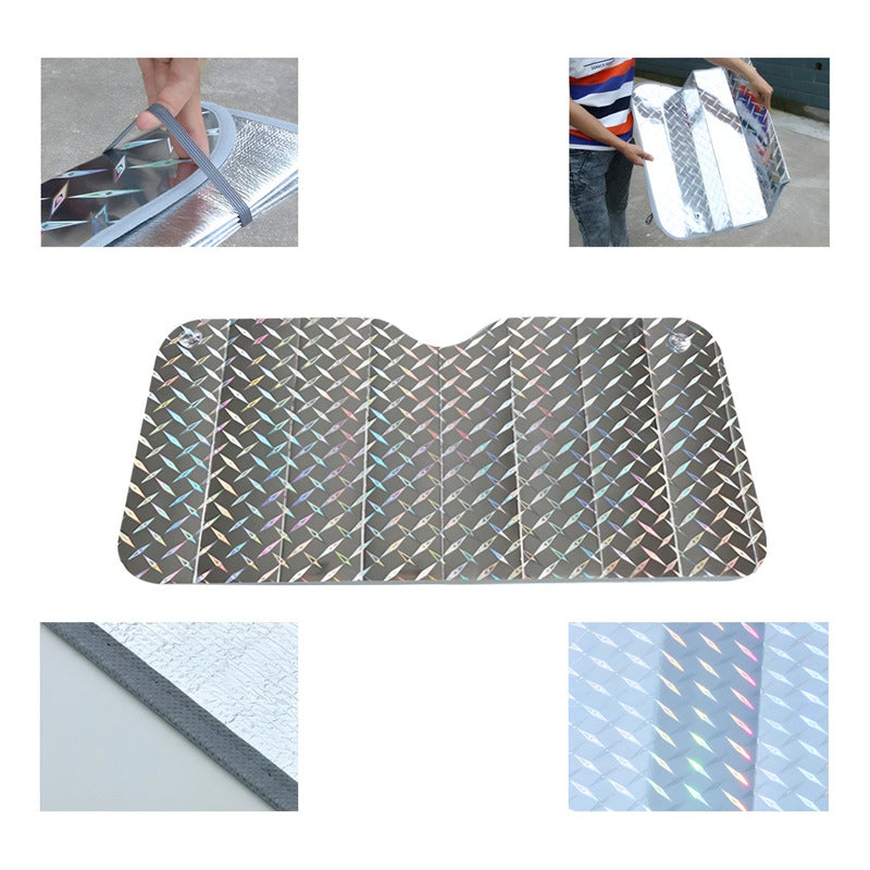 Tapa Sol Tornasol Protector Solar 140x70cm Parasol Auto/ R&c