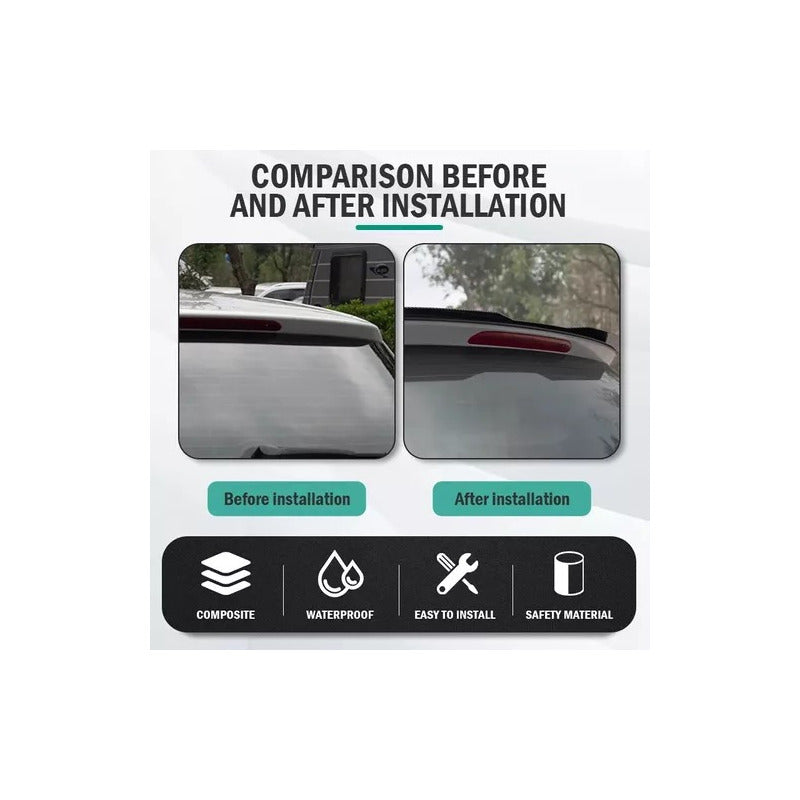 Aleron D Maleta Hatchback Sedan Lip Trasero Spoiler Brillant