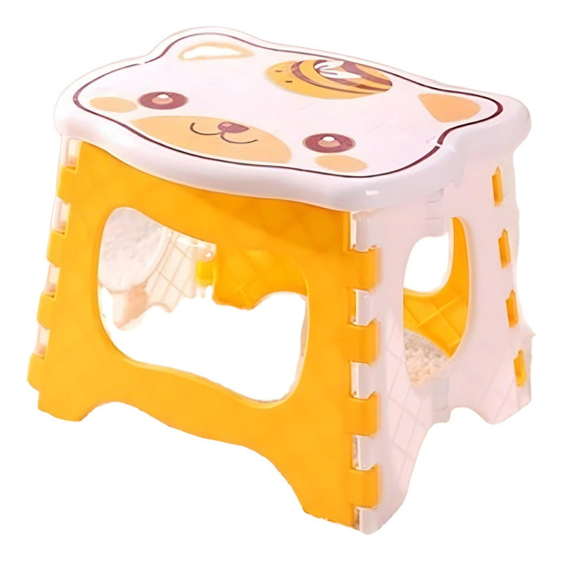 Taburete Plegable Infantil Banquito Portátil Niñ@ Escala Pis
