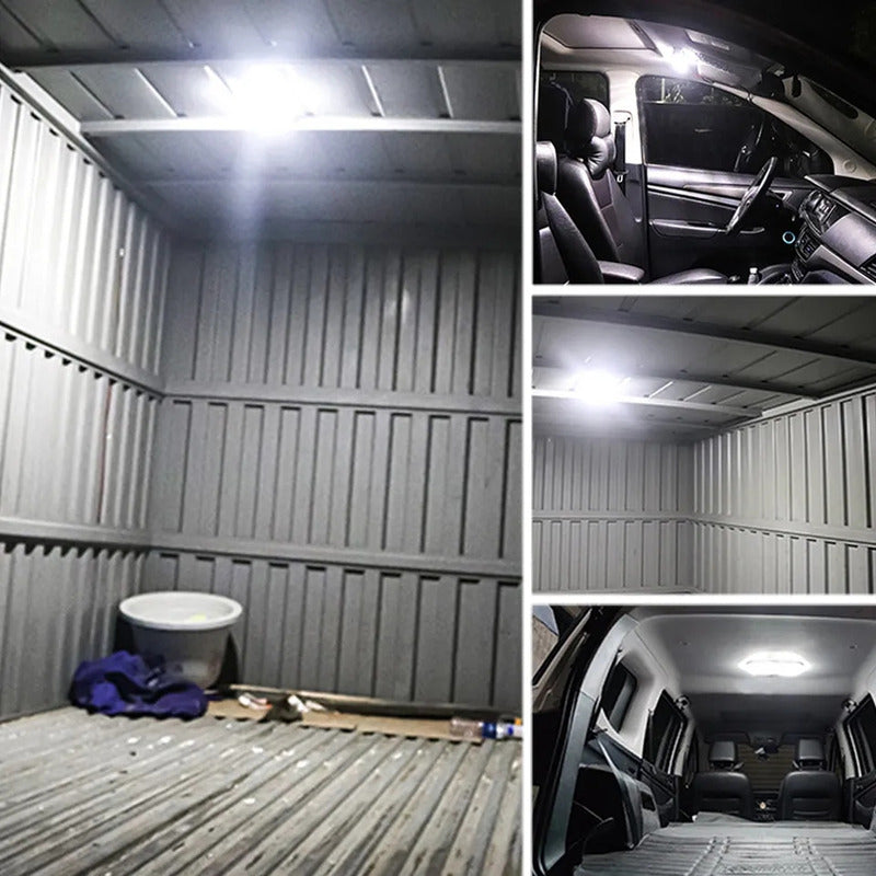 Luz De Techo Interior Led Auto Universal 12-24v R&c
