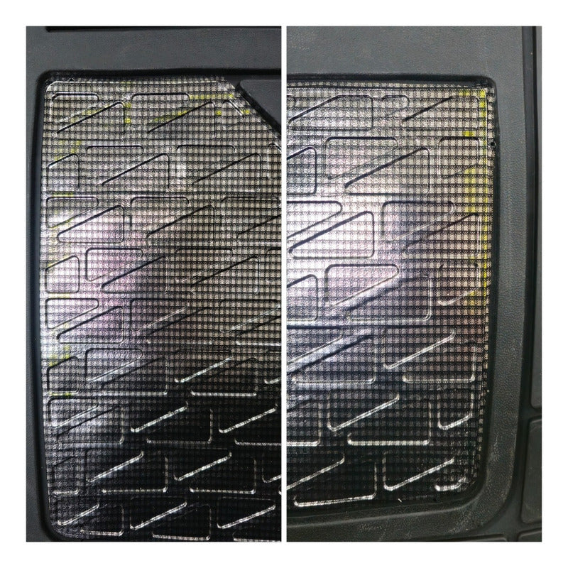 Alfombra Piso De Goma-metalizado Auto Universal 5pcs Tuninng