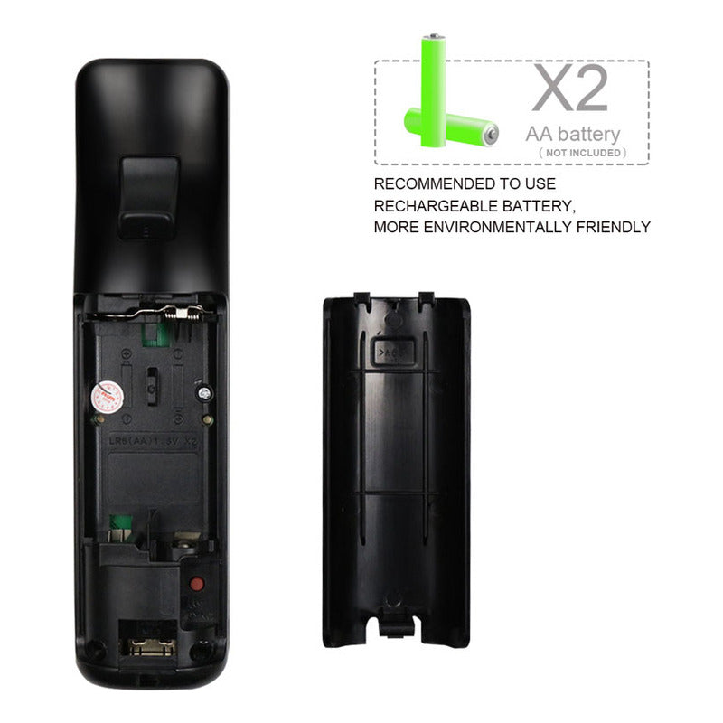 Joystick Compatible Con N-wii Wiimote + Nunchuk + Funda Wii