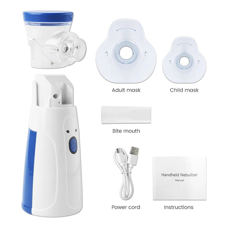 Nebulizador Portátil Niños Adultos Inhalador Eléctrico /r&c