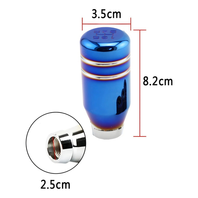 Pomo Tornasol Palanca Cambio Universal 5velocidades 8cm /ryc