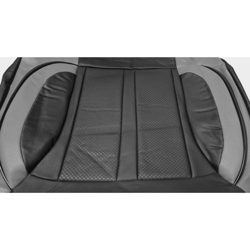 Set 11pcs Funda Cubre Asiento 100% Ecocuero Cn Bolsillo 2304