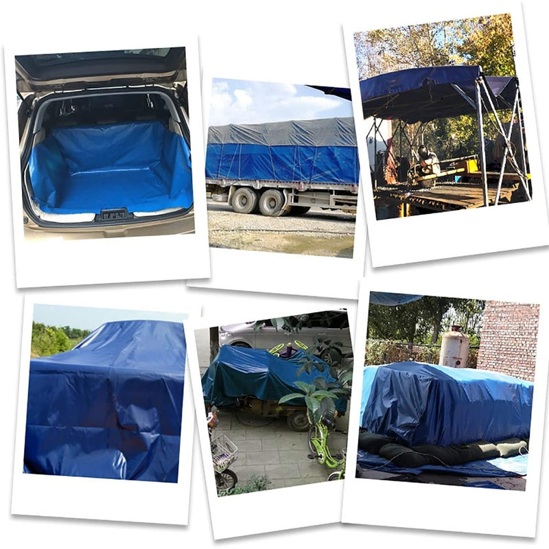 Lona Multiuso Impermeable Doble Cara 3x4m Cobertor Auto Told