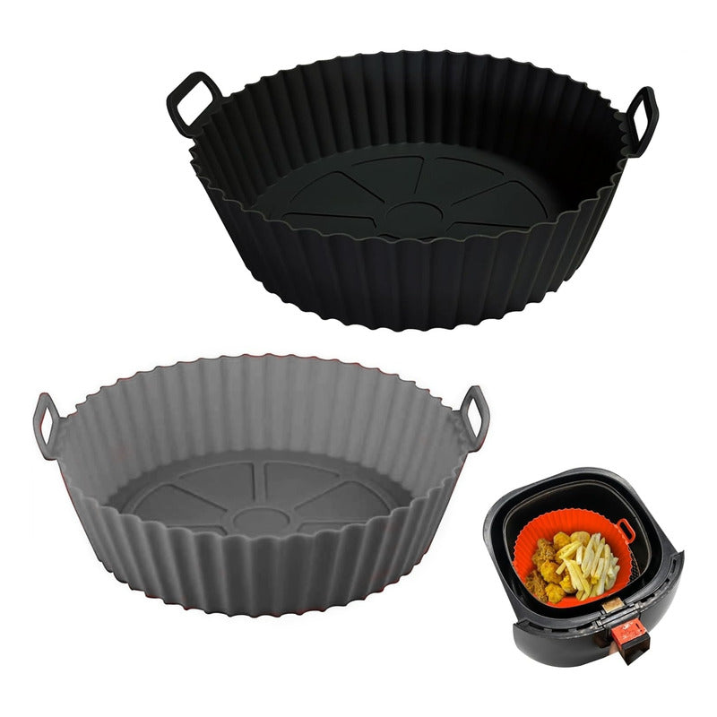X2 Molde Silicón Antiadherente De Freidora De Aire Air Fryer